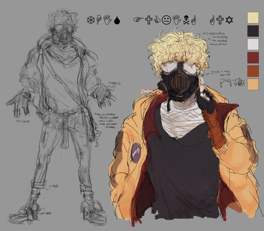 Halfbody sketch $30+